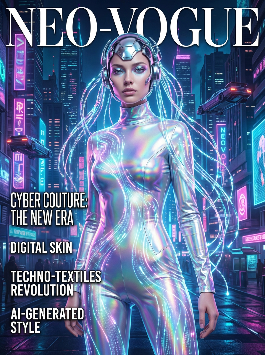 Fashion Magazine Cover