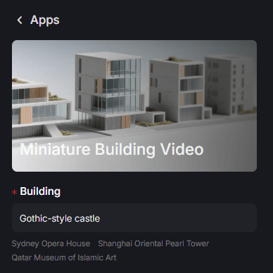 Designing Stunning Miniature Buildings with AI