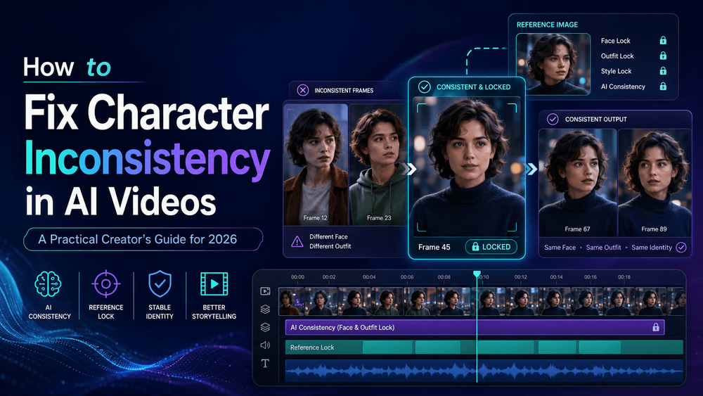 How to Fix Character Inconsistency in AI Videos: A Practical Creator’s Guide for 2026 | VideoAny