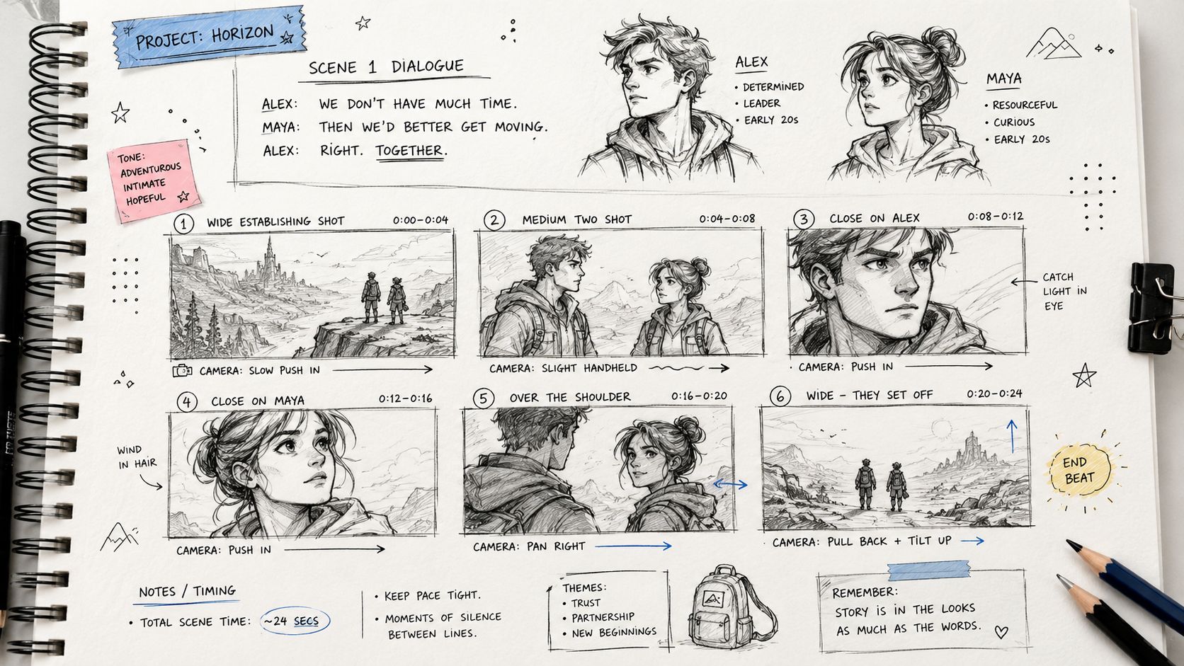 Your idea needs more than a storyboard