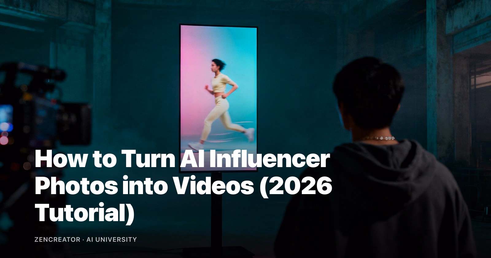 AI influencer image-to-video source cover from the source page