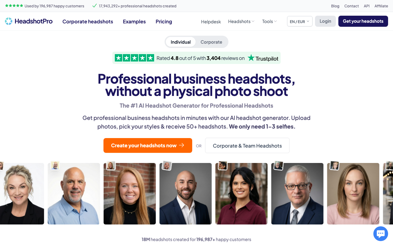 HeadshotPro source visual from the 2026 headshot guide