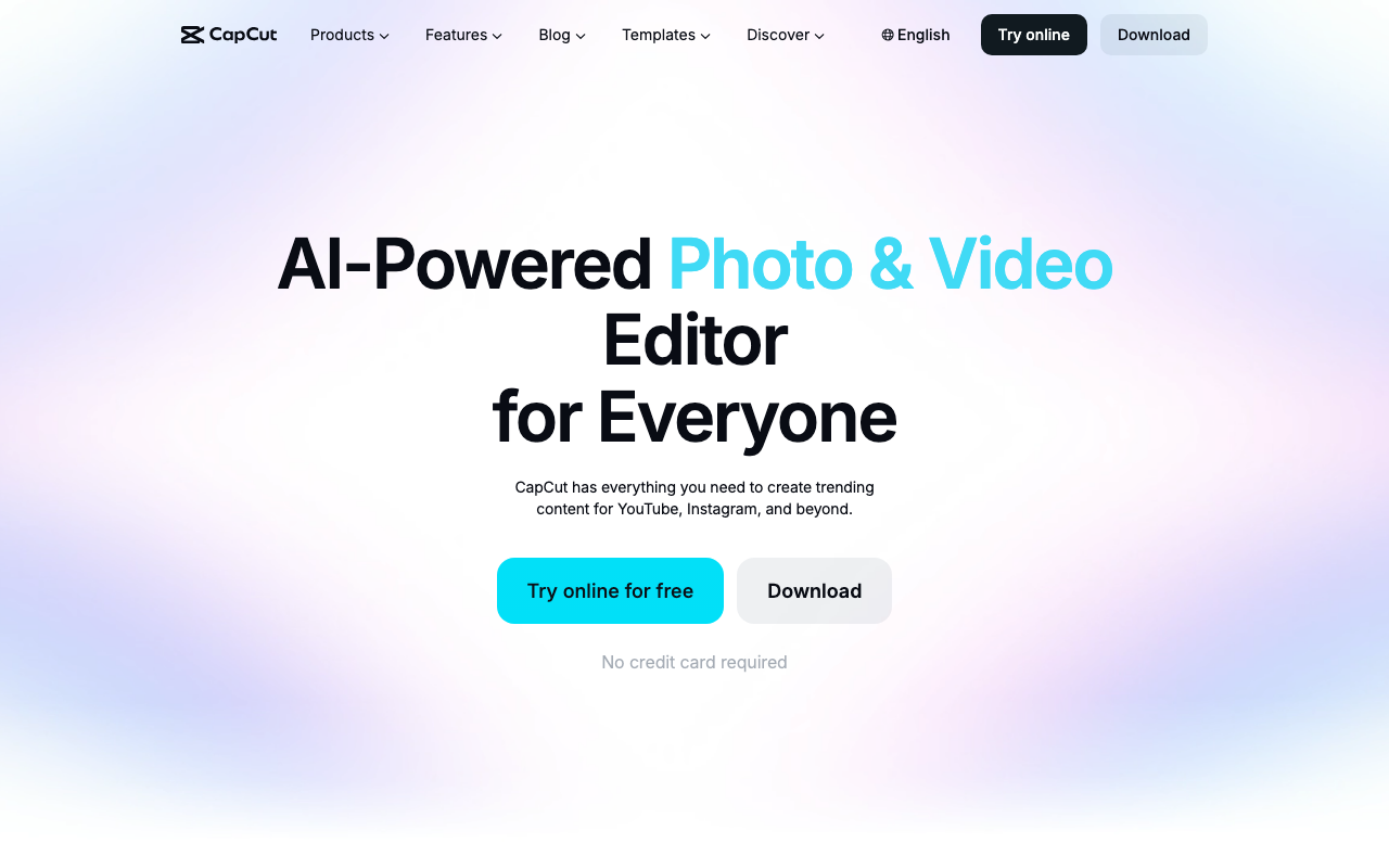 CapCut source visual from the best free AI video generators guide