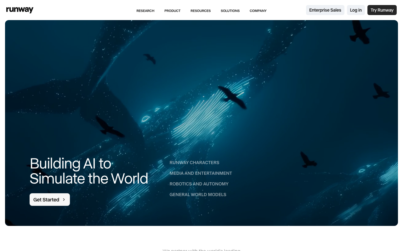 Runway source visual from the best free AI video generators guide