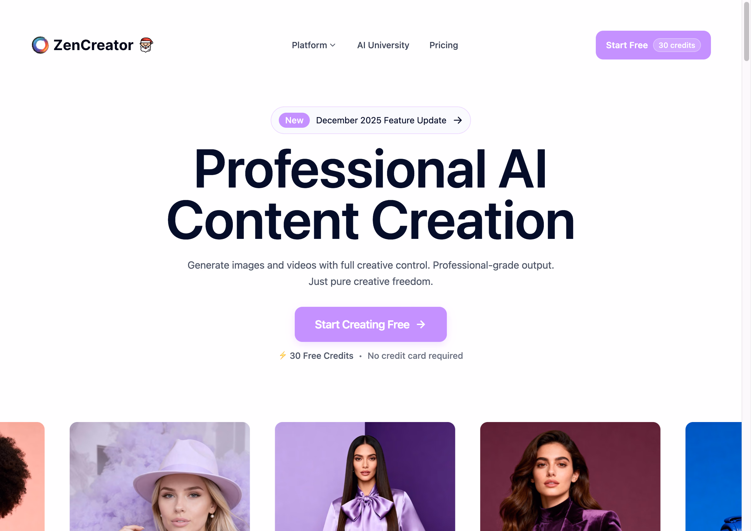 ZenCreator visual from the best unrestricted video generator source page