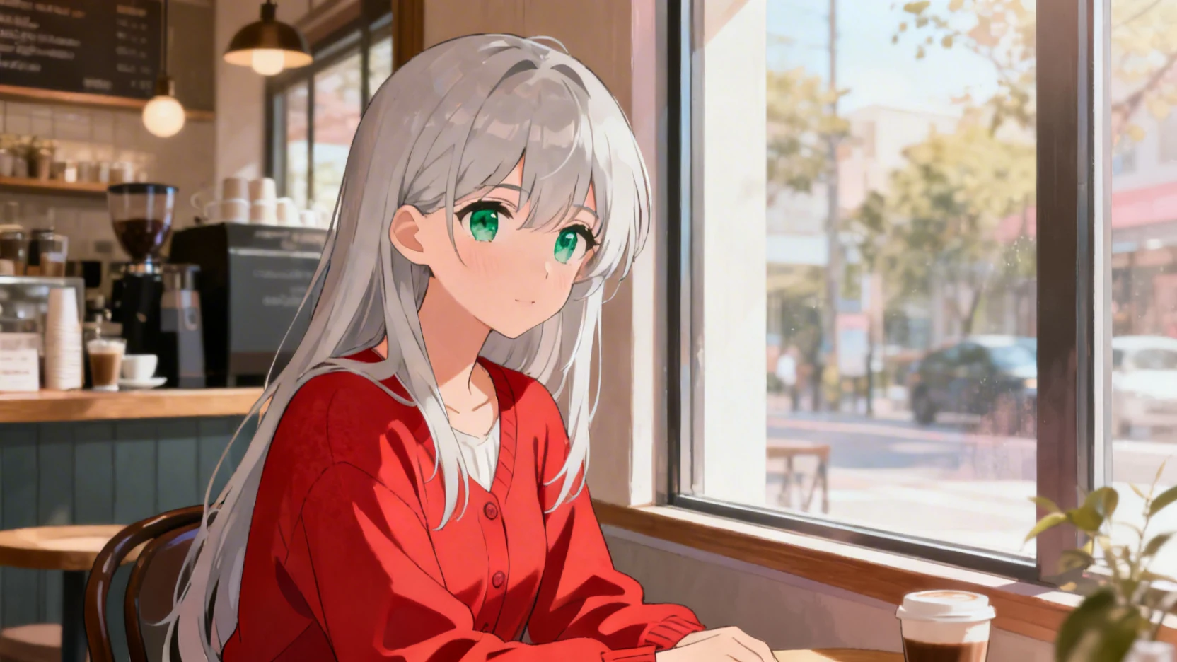 Anime scene composition example from the source page