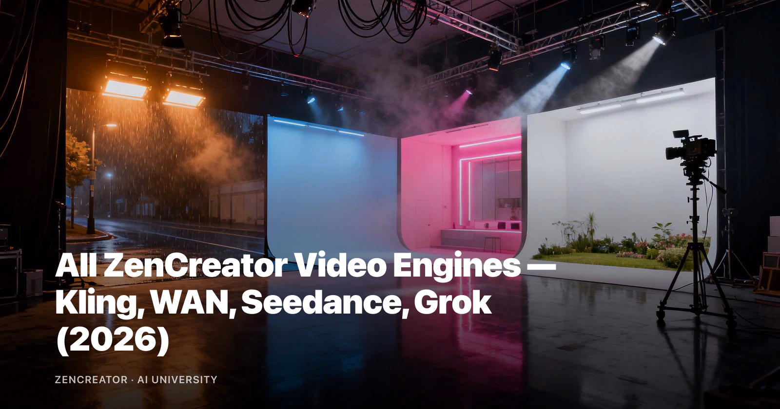 AI video engine comparison cover from the source page
