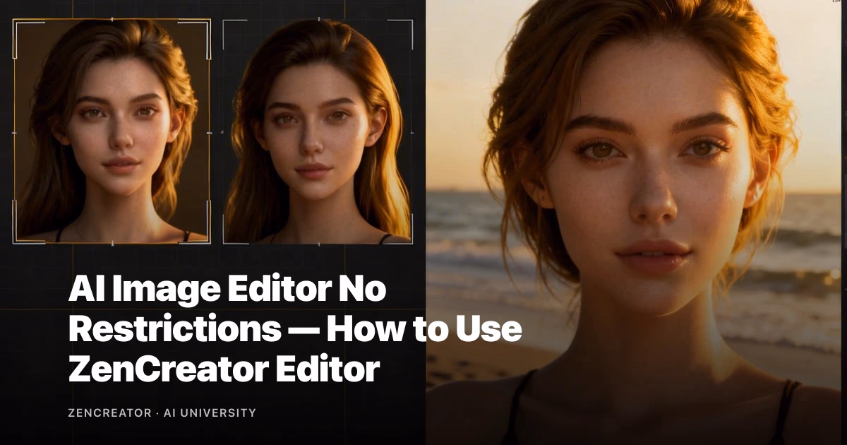 AI image editor no restrictions cover from the source guide