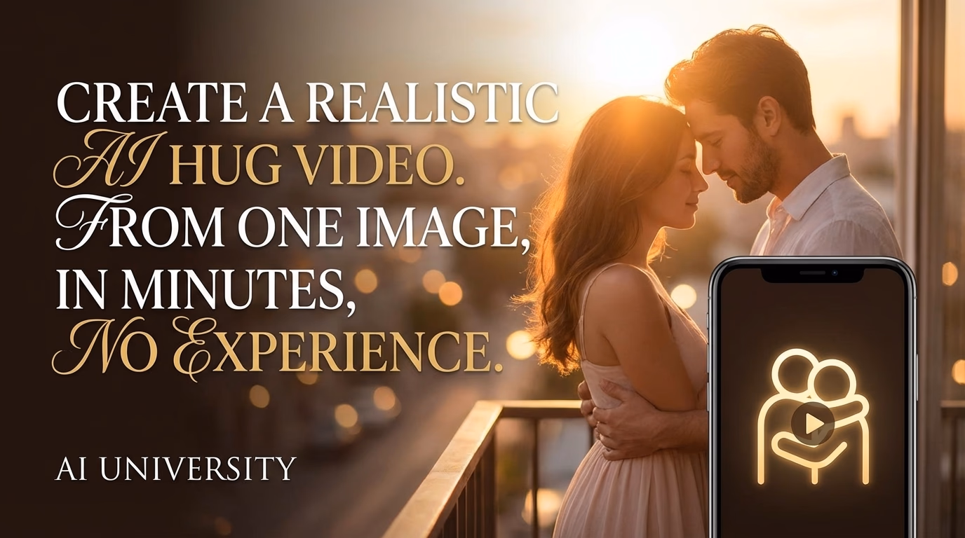 AI hug video visual from the source page